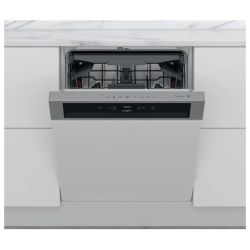 Whirlpool WBC3C34PFX10 Dishwasher - 8 Programs - 14 Places - Inox