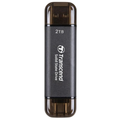 Transcend PX102T 2TB Portable SSD USB 3.2 Gen2 Type-C High-Speed External Drive for Gaming and Backup