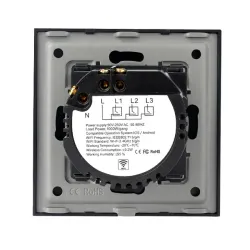Smart Switch 1 Gang (Zigbee)-Black