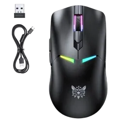ONIKUMA CW928 Tri-Mode Wireless Mouse – Black