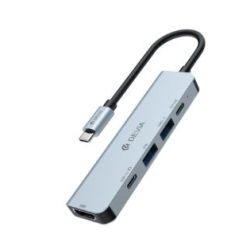 Devia Leopard Series C to USB 2CPD 100WHDMI 4K 5 In 1 HUB EC702