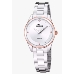 Lotus Woman - Quartz - Mineral - Stainless Steel Bracelet