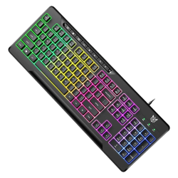 ONIKUMA G32 Wired RGB Gaming Keyboard 104 Keys – Black