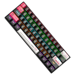 ONIKUMA G55 Mechanical Keyboard 61 Keys – Red/Black