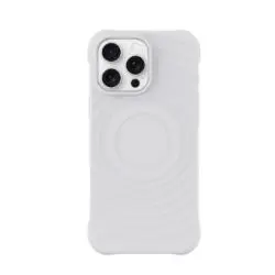 DEVIA Ripple Magnetic Shockproof Case (TPU) for iPhone16 Pro Max – white