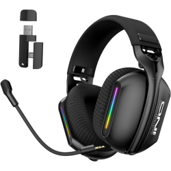 ONIKUMA GT808 Tri-Mode Gaming Headset – Black