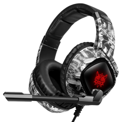 ONIKUMA K19 Wired Gaming Headset – Camouflage Gray