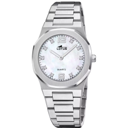 Lotus Woman - Quartz - Mineral - Stainless-Steel Bracelet