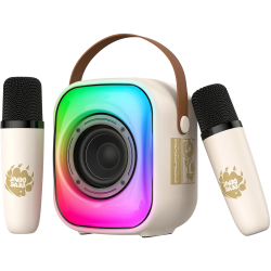 ONIKUMA L7 Wireless Speaker RGB Light – Beige