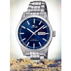 Lotus Man - Quartz - Mineral - Steel Bracelet