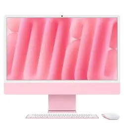 24 inch iMac Apple M4 chip with 10‑core CPU, 10‑core GPU, 24GB-Pink