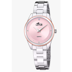 Lotus Woman - Quartz - Mineral - Stainless Steel Bracelet