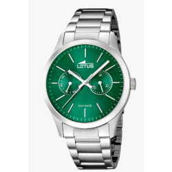 Lotus Man - Quartz - Mineral - Steel Bracelet