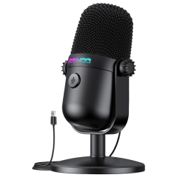 ONIKUMA M830 Wired Gaming Microphone – Black