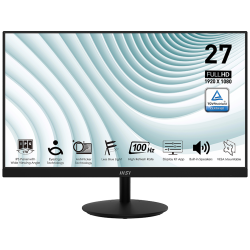 MSI PRO MP271A 27" Inch FHD IPS 100Hz 1ms Speaker