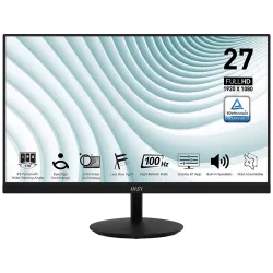 MSI PRO MP271A 27" Inch FHD IPS 100Hz 1ms Speaker