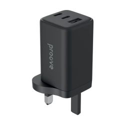 Proove Wall Charger Pocket GaN 65W (2*Type-c+ USB) UK
