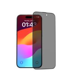 DEVIA iPhone 15 / Plus / Pro Max Van Series Privacy Soft edge Twice-Tempered Glass – Black
