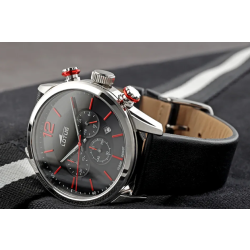 Lotus Man - Quartz - Mineral - Leather Strap
