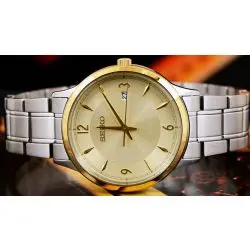 Seiko Man - Quartz - Blue Dial