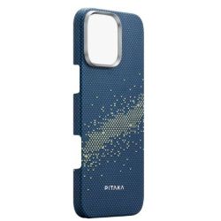 PITAKA StarPeak Tactile Woven case for iPhone 16 Pro - Milky way galaxy