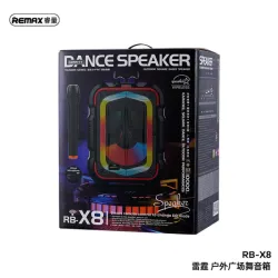Remax RB-X8 Thunder Outdoor Wireless Speaker with Strong Bass and Square Dance Mode