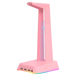 ONIKUMA ST-2 RGB Headphone Stand – Pink