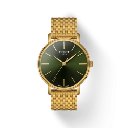 Tissot Man - Green - Yellow Gold Pvd-Coated Stainless Steel
