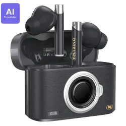 ONIKUMA T18 Wireless Earbuds Live Translation – Black