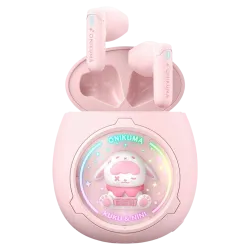 ONIKUMA T302 Wireless Earbuds – Pink