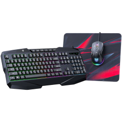ONIKUMA TZ3006 RGB 3-in-1 Gaming Combo – Black