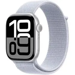 Watch Series 10 GPS 42mm Silver Aluminium Case with Blue Cloud Sport Loop