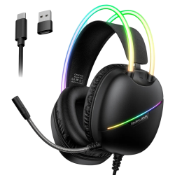 ONIKUMA X33 Wired Gaming Headset Type-C – Black