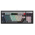 Bloody  B950 Light Strike Libra RGB Animation Gaming Keyboard USB Warrior Grey