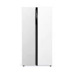 Elryan  21ft - Side By Side Refrigerator - Black-White