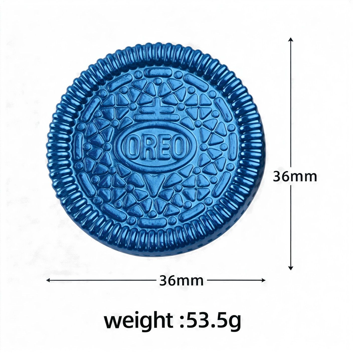 Blue Oreo push cards